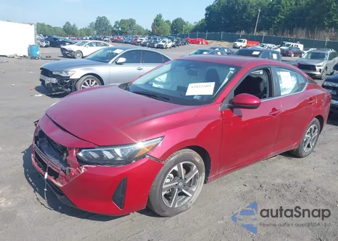 2025 Nissan Sentra Sv from USA, damaged, VIN 3N1AB8CVXSY209925